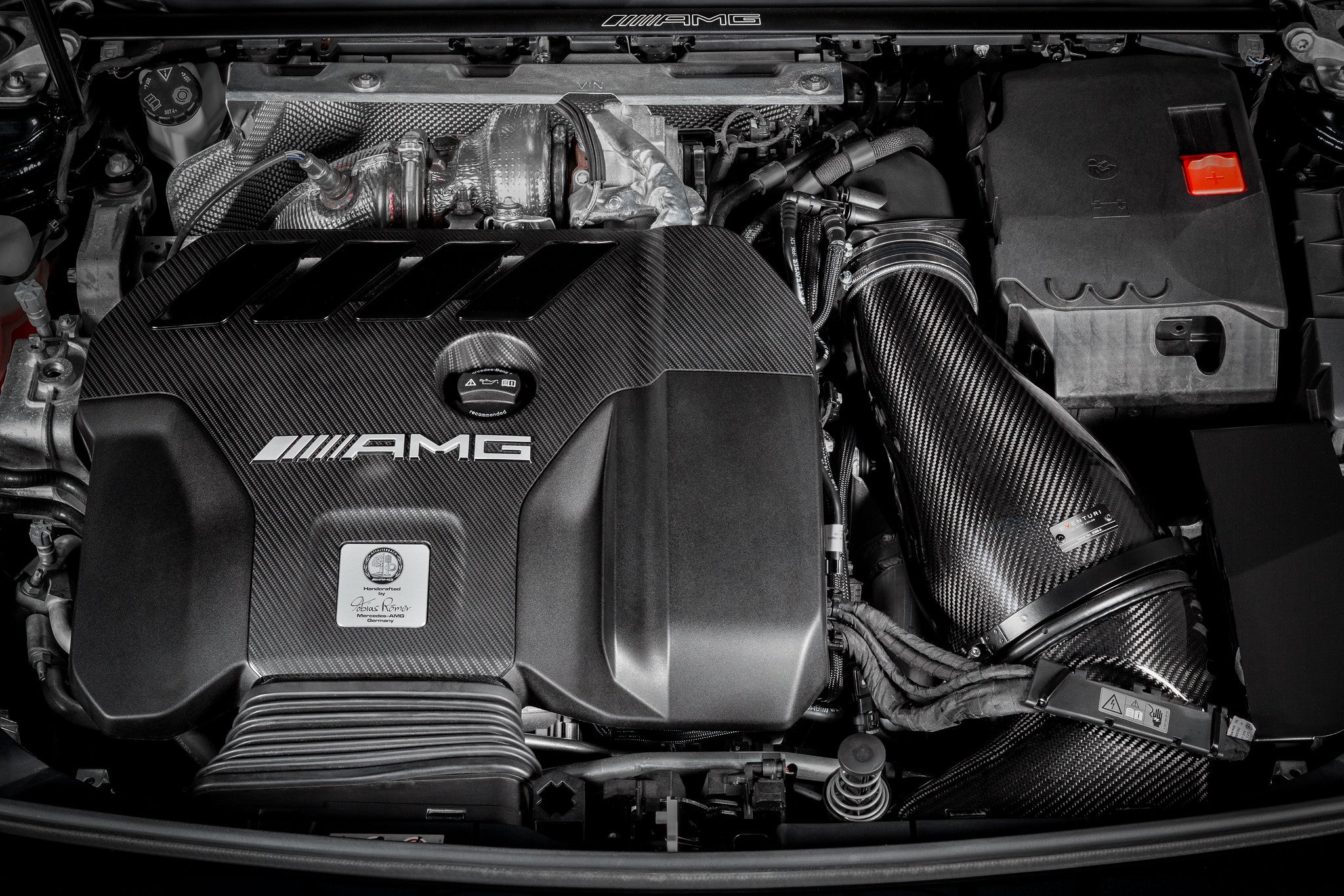 Eventuri Mercedes-Benz M139 Gloss Carbon Fibre Intake System (W177 A45 & C118 CLA45) - ML Performance UK