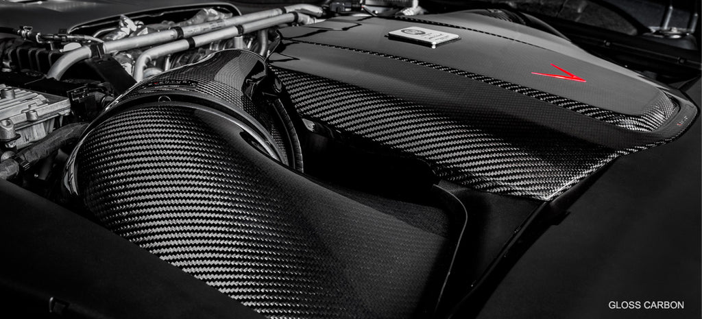 Admisión de rendimiento de carbono Eventuri Mercedes AMG C190 y R190 (GTR, GTS y GT)
