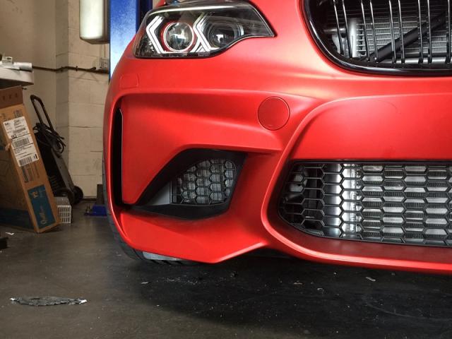 Evolution Racewerks (ER) BMW N55 Oil Cooler Upgrade (M135i, M235i, 335i & 435i) - 435i with Shroud Kit