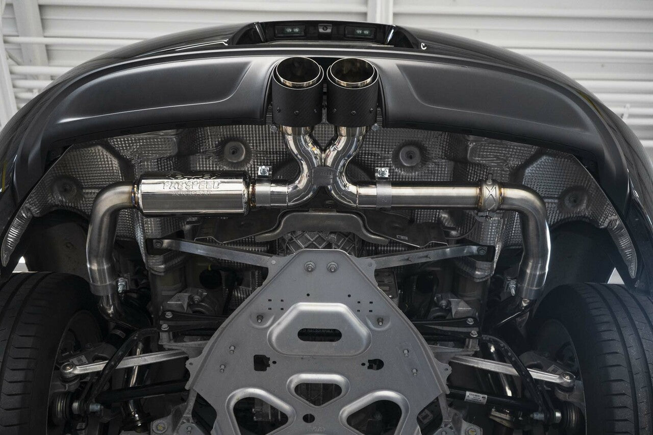 Fabspeed Porsche 718 Valvetronic Exhaust System (Inc. Boxster, Cayman S & Cayman GTS) - ML Performance UK