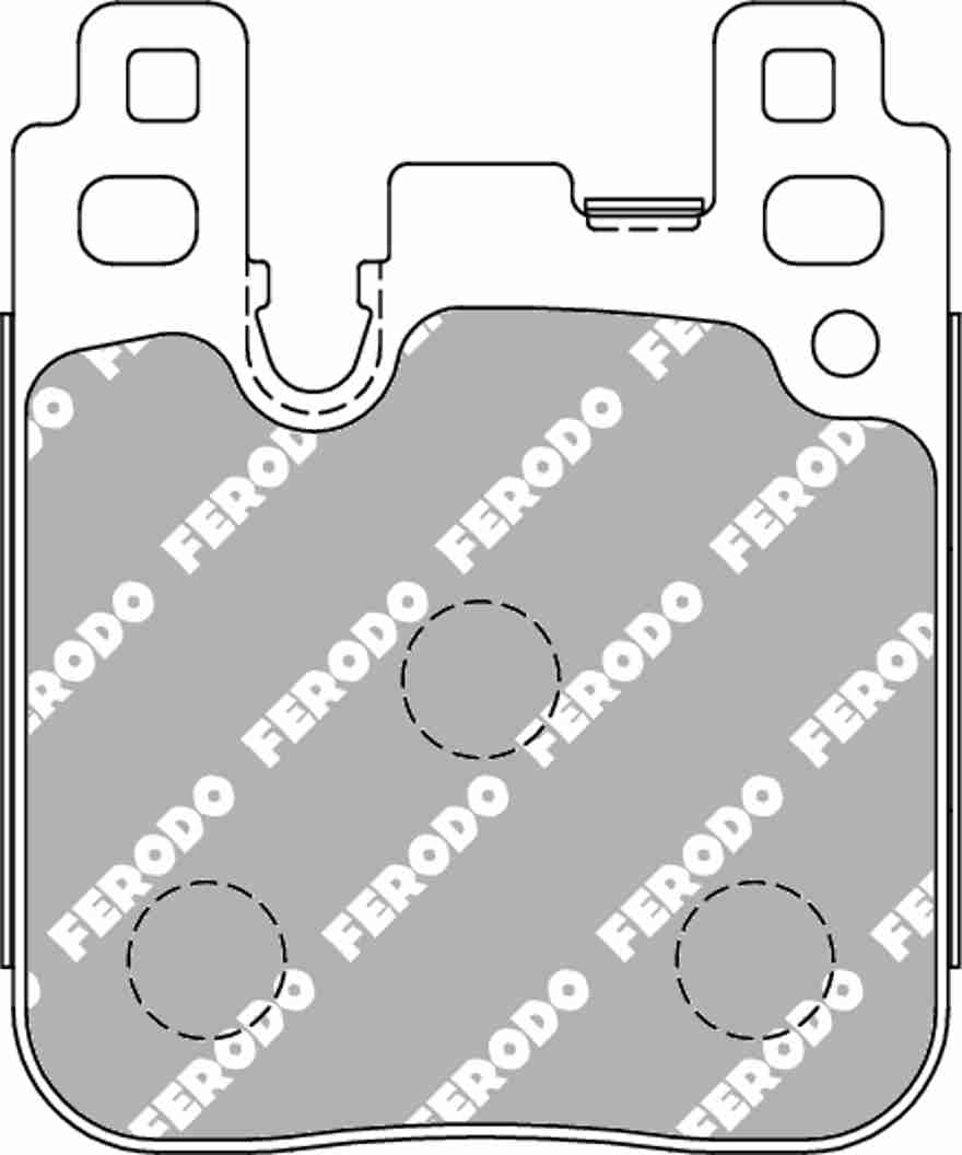 Ferodo BMW F20 F30 F80 FCP4663Z DSUNO Rear Racing Brake Pads (Inc. M135i, 335i, M3 & M4) - ML Performance UK