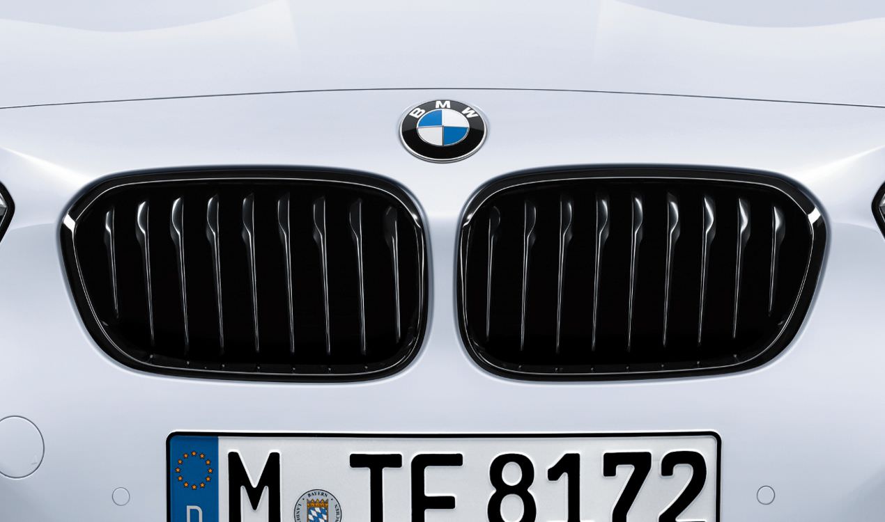Genuine BMW F20 F21 LCI M Performance Gloss Black Kidney Grilles - Pair (Inc. 120dx, 125i, M135i & M140ix) - ML Performance UK