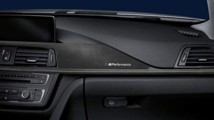 Genuine BMW F30 F31 F34 F36 M Performance Carbon & Alcantara Interior Trim Covers - LHD (Inc. 330i, 335i, 340i & 440i) - Nforcd UK