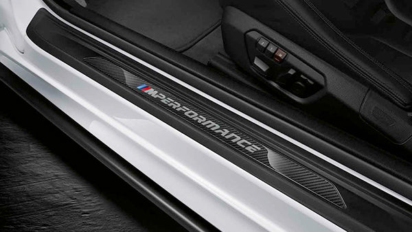 Genuine BMW F32 F82 M Performance Carbon Door Sill Trim (Inc. 420i, 435i, 440i & M4) - Nforcd UK