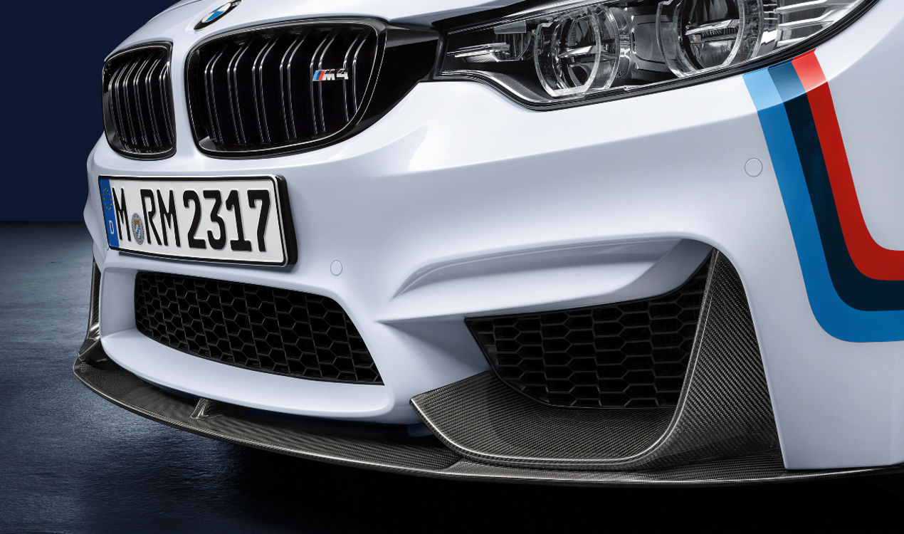 Genuine BMW F80 F82 F83 M Performance Front Carbon Corner Splitter (M3 & M4) - ML Performance UK