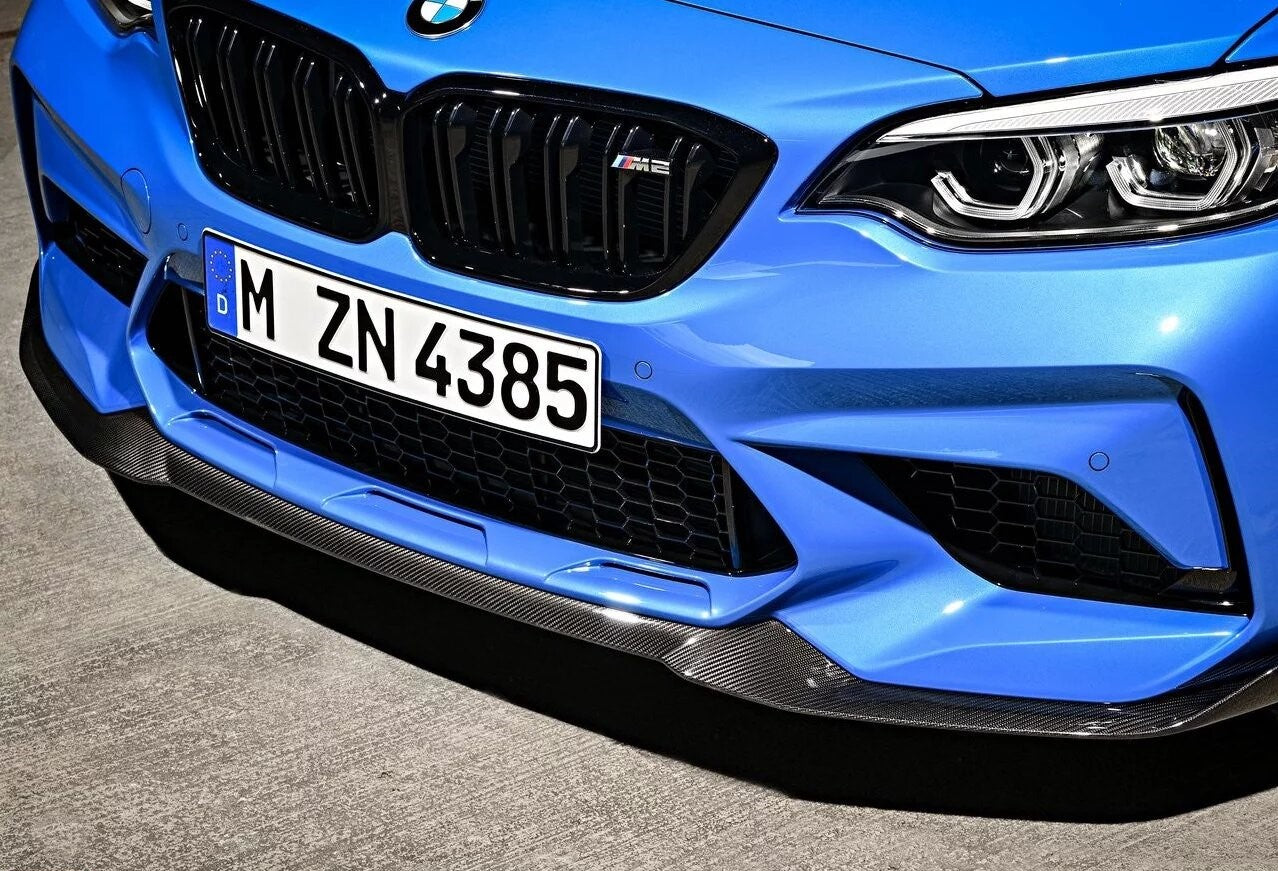Genuine BMW F87 M2 CS M Performance Carbon Fibre Front Splitter - ML Performance UK
