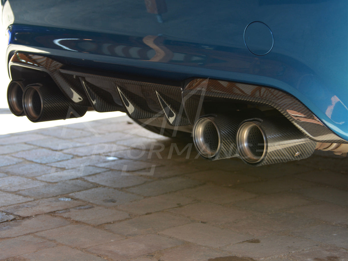 Genuine BMW F87 M Performance Carbon Fibre Diffuser (M2 & M2 Competition) - ML Performance UK