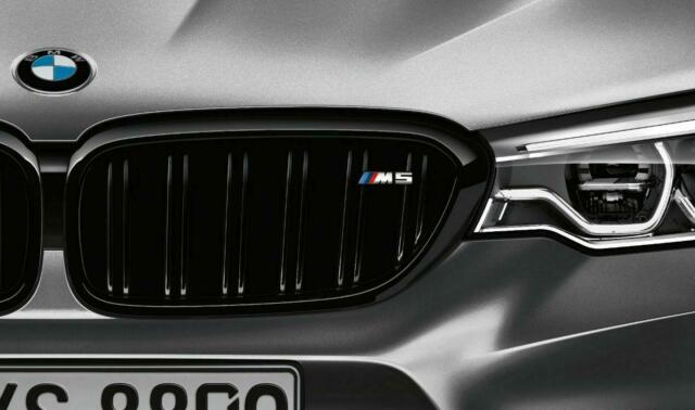 Genuine BMW F90 M5 Shadowline Gloss Black Front Kidney & Side Grilles Kit - ML Performance UK