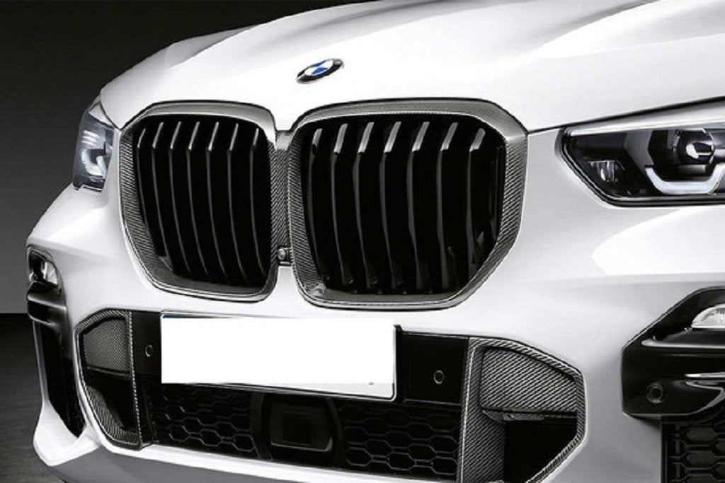 Genuine BMW G05 M Performance Carbon Fibre Front Kidney Grille (Inc. X5 40i, X5 45ex, X5 50ix & X5 M50ix) - ML Performance UK