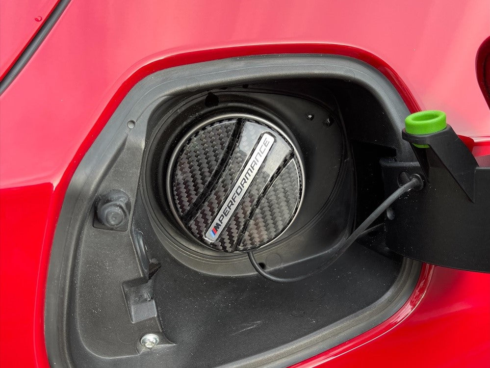 Genuine BMW M Performance Carbon Fibre Fuel Filler Cap Cover - ML Performance UK