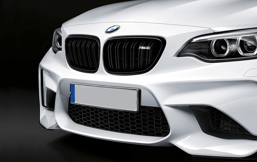 Genuine BMW M Performance F87 M2 Front High Gloss Grilles (Pair) - ML Performance UK