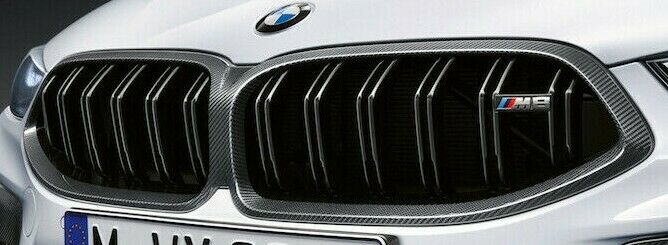Genuine BMW M Performance F91 F92 F93 M8 Carbon Fibre Kidney Grilles - ML Performance UK