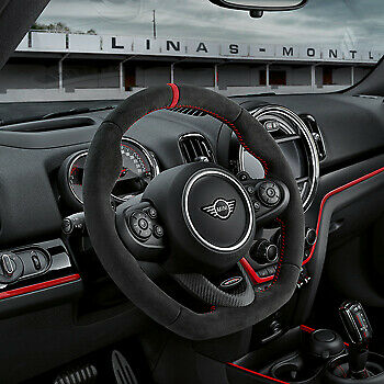 Genuine MINI F54 F55 F57 F60 JCW Pro Alcantara Steering Wheel - ML Performance UK