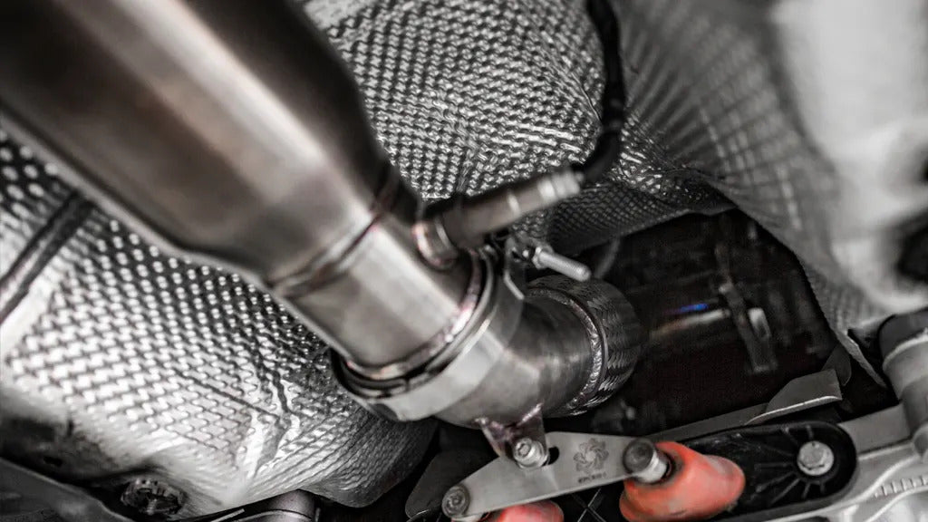 Integrated Engineering Audi Volkswagen 2.0T MK5 MK6 3" Catted Downpipe (A3, Jetta, GLI & GTI) ML Performance UK