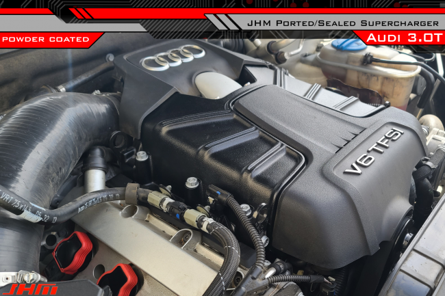 JHM Audi B8 C7 3.0T V6 Fully Ported Eaton TVS1320 Supercharger (Inc. A6, S4, Q5 & SQ5)