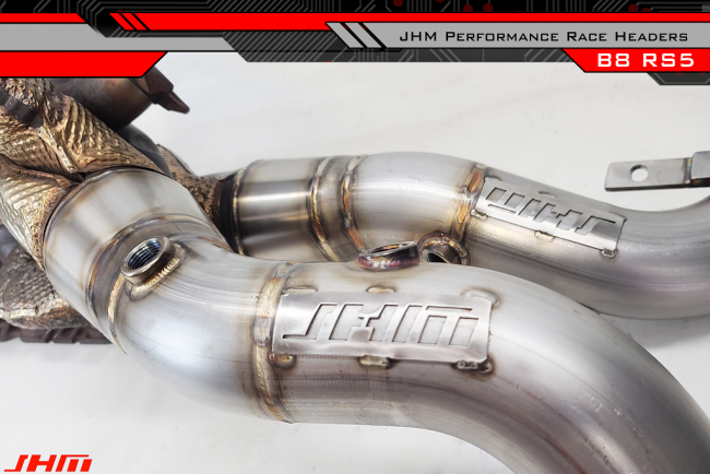 JHM Audi 4.2L FSI B8 RS5 2.75" Performance Race Headers - ML Performance UK
