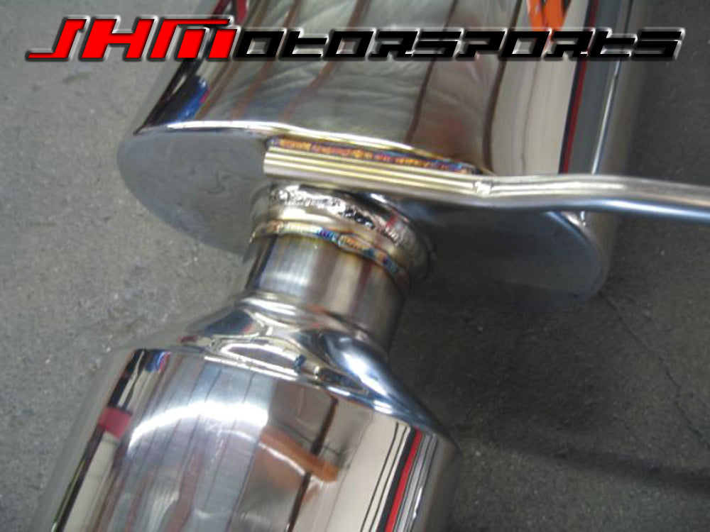 JHM Audi B7 RS4 2.75" Stainless Steel Cat-Back Exhaust With X-Pipe - ML Performance UK