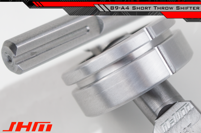 JHM Audi B9 A4 Solid Short Throw Shifter - ML Performance UK