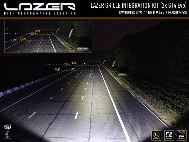 Lazer Lamps Land Rover Discovery 5 Grille Kit - ML Performance UK