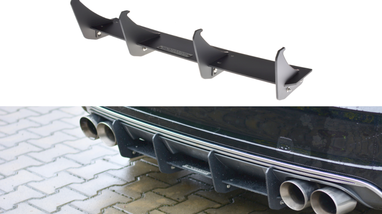 Maxton Design Audi 8V Rear Diffuser (A3 Hatchback S-Line & S3) - ML Performance UK