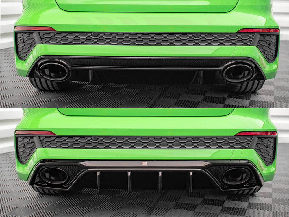 Maxton Design Audi 8Y RS3 Rear Valence Diffuser - ML Performance UK