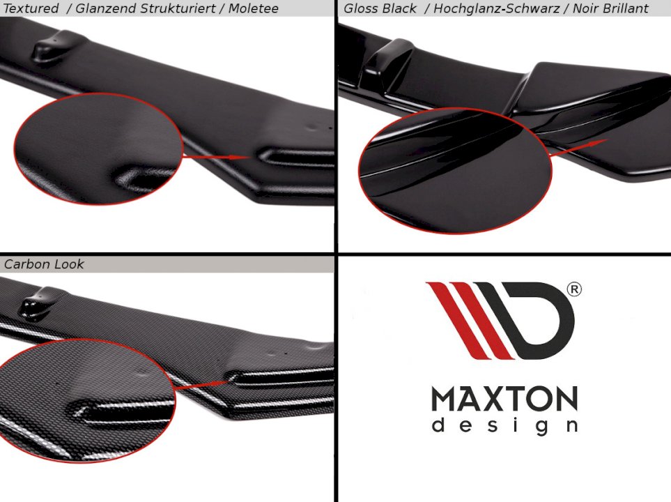 Maxton Design BMW 1 Series F20 F21 M-Power Spoiler Cap (Inc. 120i, M135i & M140i) - ML Performance UK