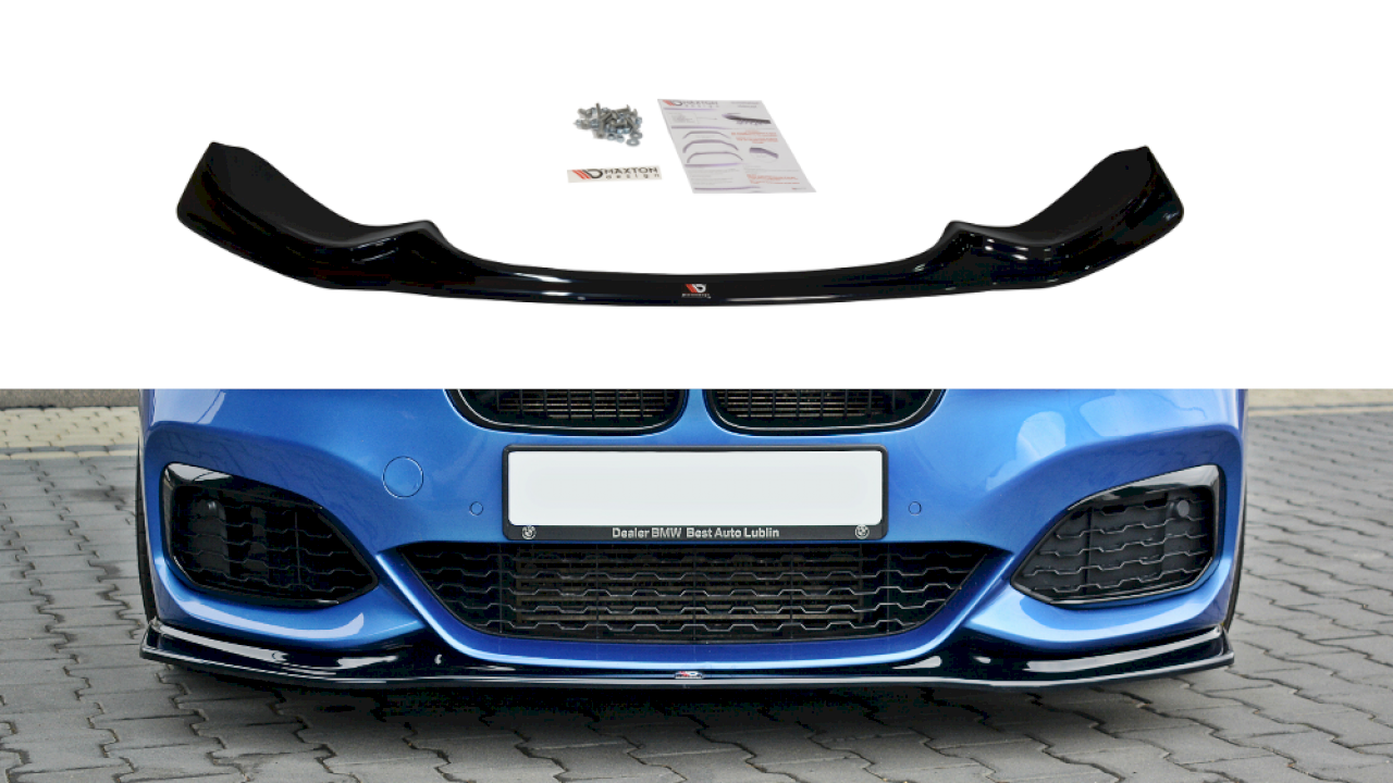 Maxton Design BMW 1 Series F20 F21 LCI M-Power V.3 Front Splitter - ML Performance UK