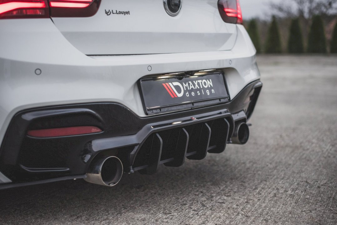 Maxton Design BMW 1 Series F20 F21 M140i Racing Durability Rear Diffuser V4 - ML Performance UK