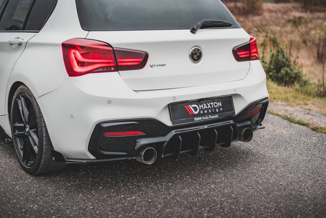 Maxton Design BMW 1 Series F20 F21 M140i Racing Durability Rear Diffuser V4 - ML Performance UK