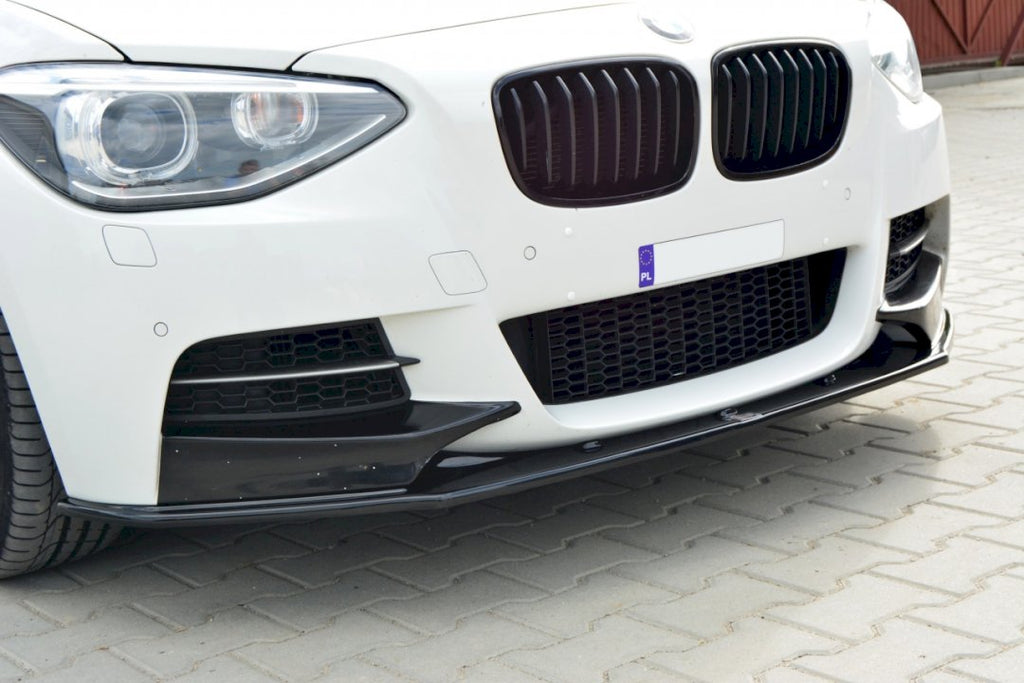 Maxton Design BMW 1 Series F20 F21 Pre-LCI M-Power Front Splitter - ML Performance UK