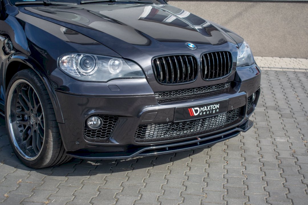 Maxton Design BMW E70 LCI M Sport Front Splitter (Inc. X5 40ix, X5 50ix & X5 M50dx) - ML Performance UK