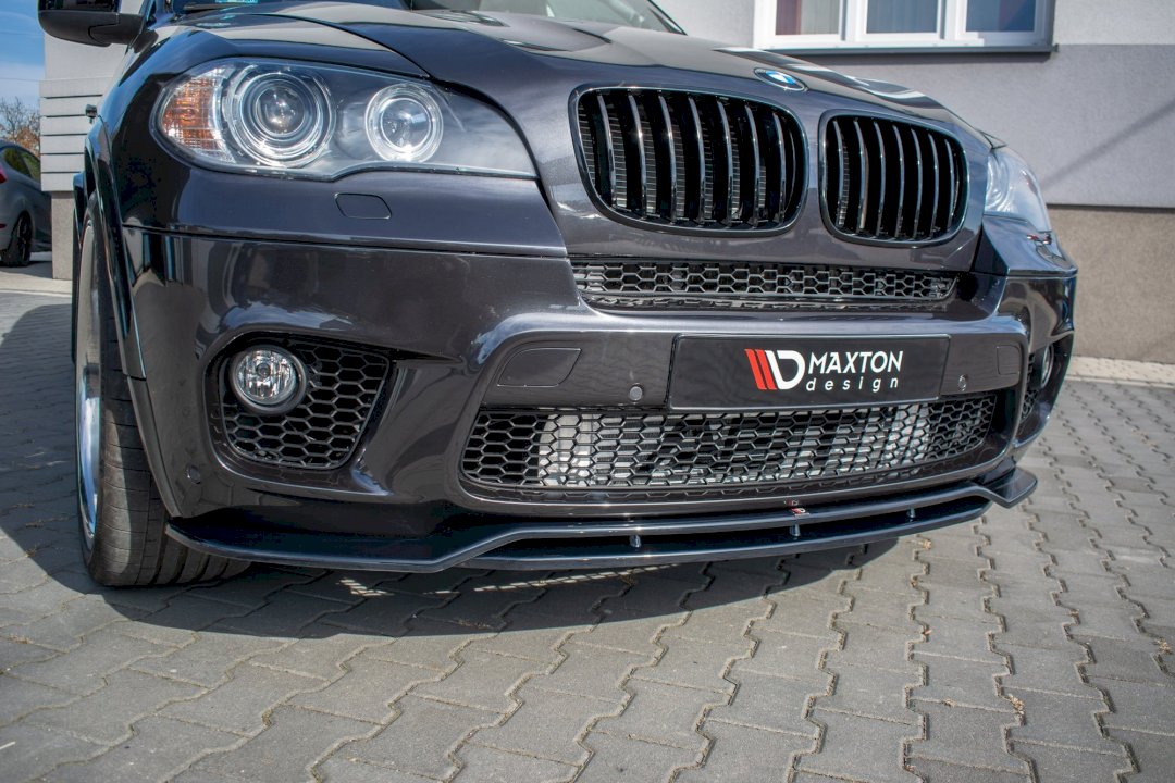 Maxton Design BMW E70 LCI M Sport Front Splitter (Inc. X5 40ix, X5 50ix & X5 M50dx) - ML Performance UK