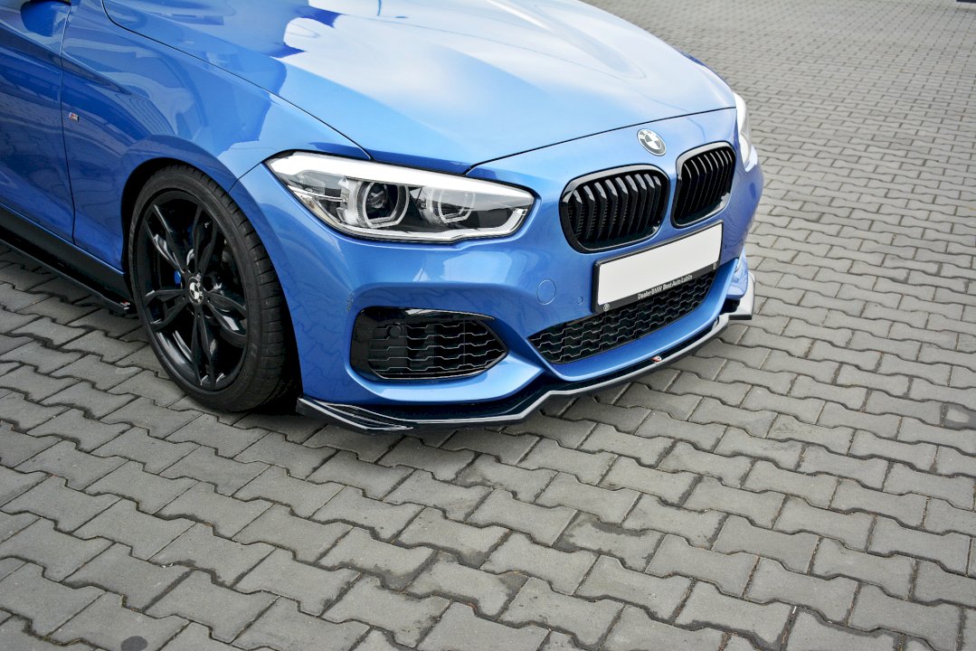 Maxton Design BMW F20 F21 LCI M-Power Front Splitter (M135i & M140i) - ML Performance UK