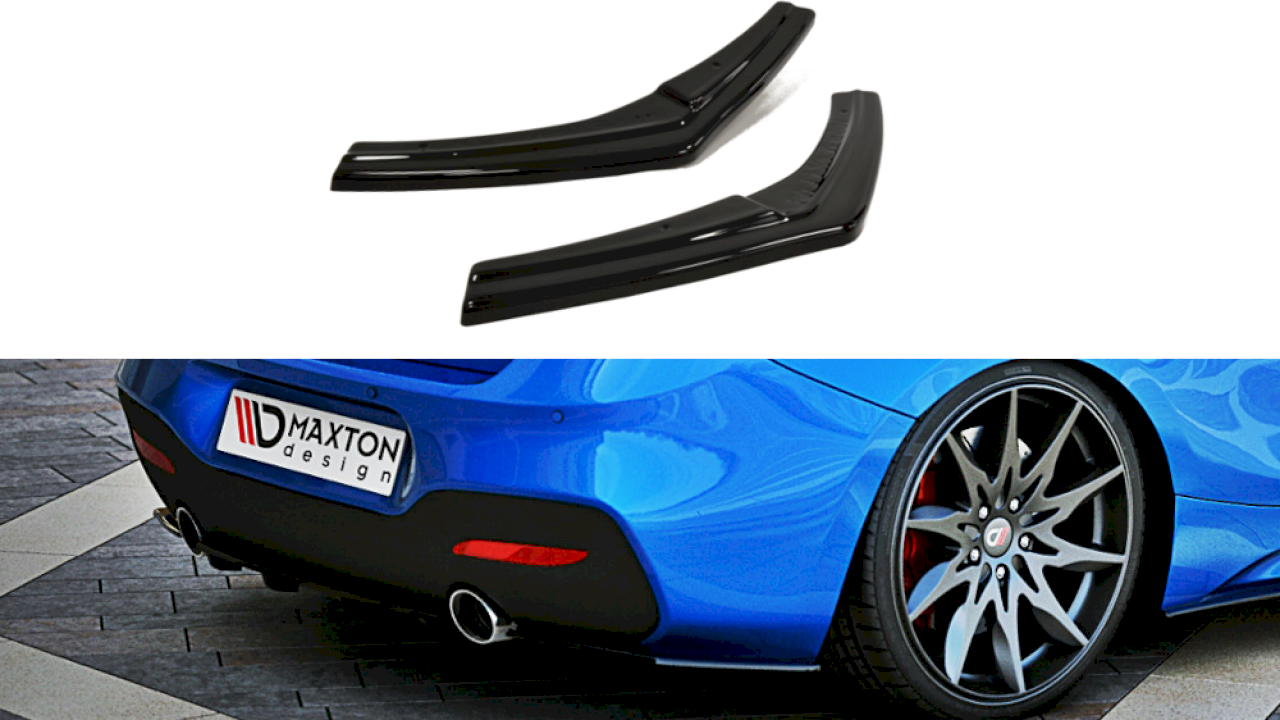 Maxton Design BMW F20 F21 LCI M-Power Rear Side Splitters (M135i & M140i) - ML Performance UK