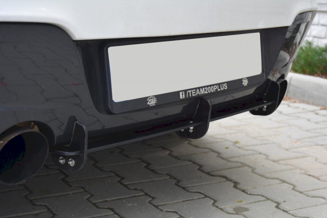 Maxton Design BMW F20 F21 M-Power Rear Diffuser & Rear Side Splitters (Inc. M135i & M140i) - ML Performance UK