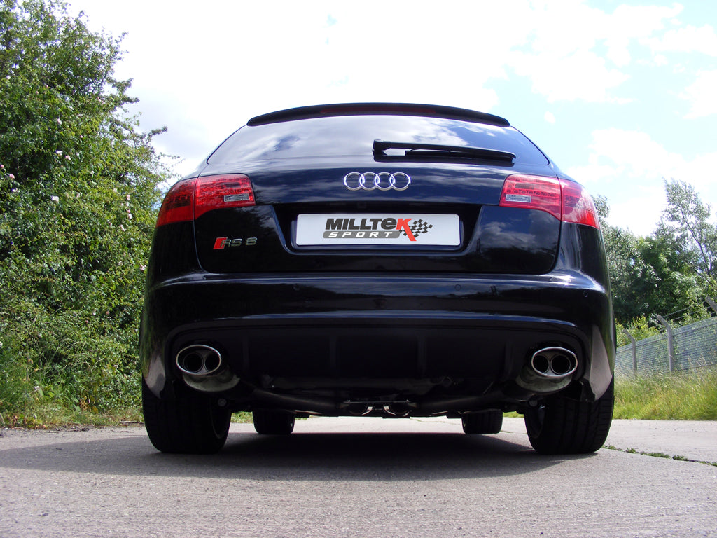 MillTek Audi C6 RS6 Biturbo Quattro Cat-Back (5.0 V10) - ML Performance UK