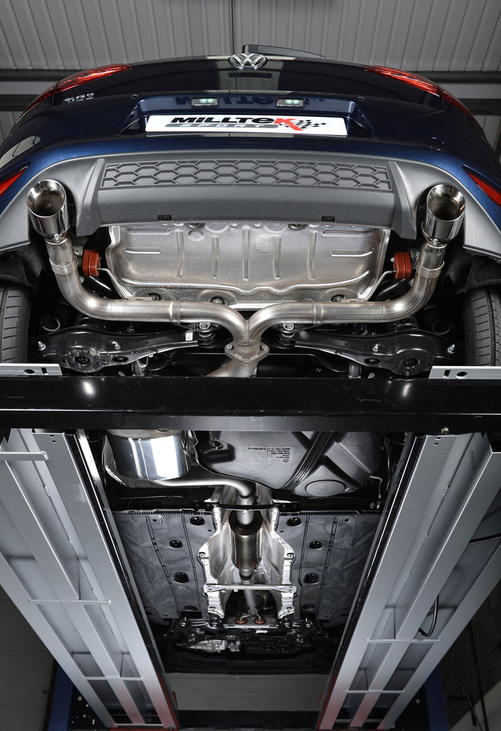 MillTek Volkswagen Golf MK7 GTi Cat-Back Exhaust (GTi Performance Pack, Clubsport & Clubsport S models) - ML Performance UK