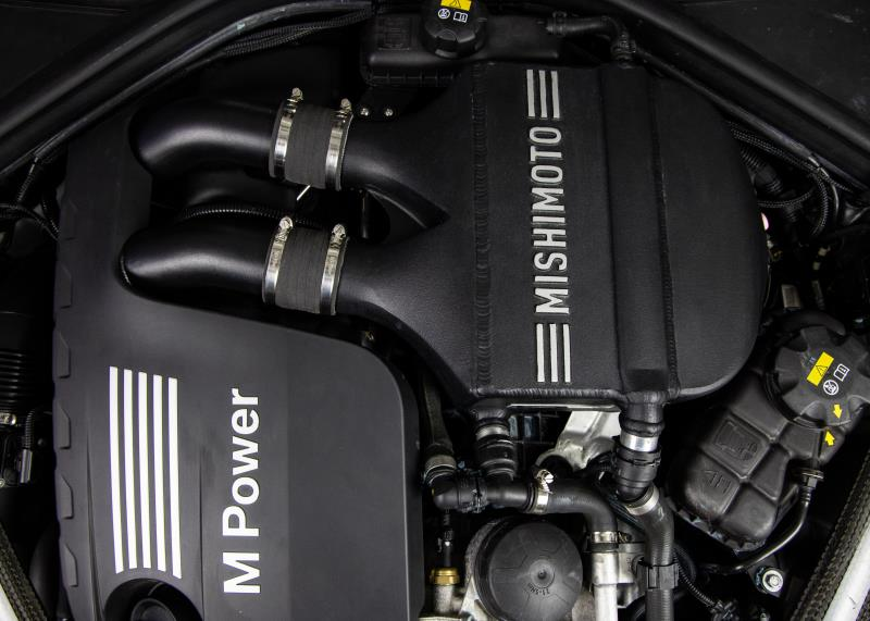 Mishimoto BMW S55 Performance Air-to-Water Intercooler (M2 Competition, M3 & M4) - Fitted Photo