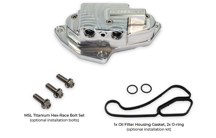 Mosselman N54 N55 S55 Oil Thermostat Installation Kit (Inc. M135i, 335i, M2 & M4) - ML Performance US