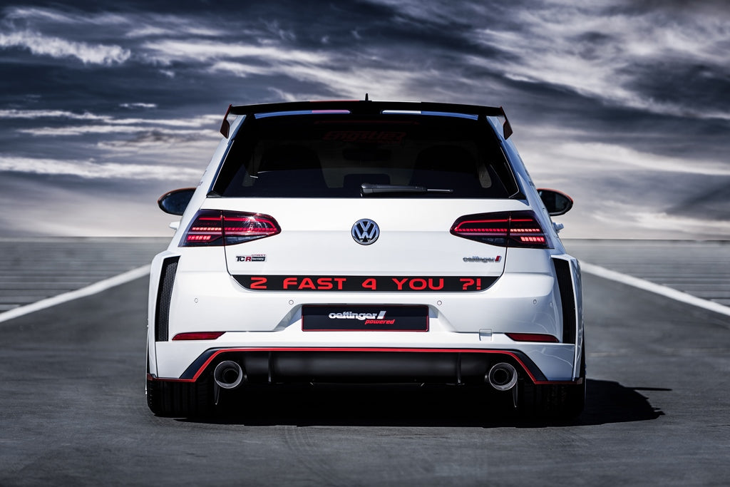 Oettinger VW MK7 MK7.5 Golf TCR Street Rear Wing (Inc. Golf, Golf GTD, Golf GTI & Golf R) - ML Performance UK