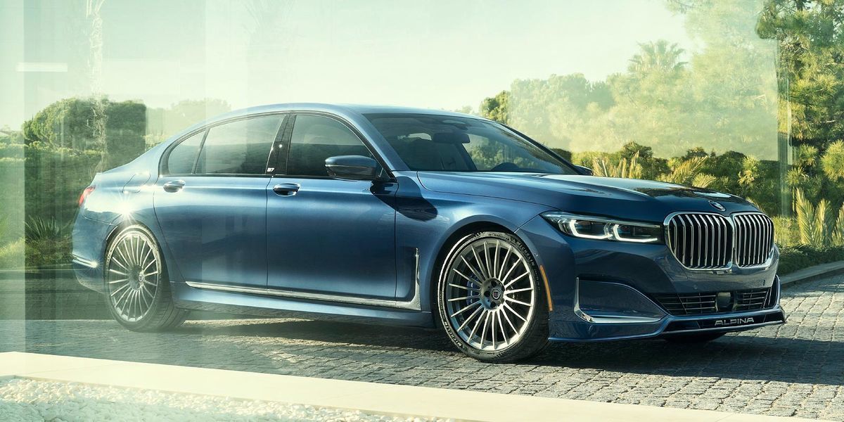 ProTuning BMW G11 G12 LCI Alpina B7 Front Bumper Lip Spoiler With Letters (Inc. 740i, 750i, 750Li & Alpina B7) - ML Performance UK