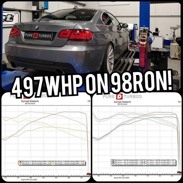 Pure Turbos BMW LHD N54 335i Pure600 Upgrade Turbos - ML Performance UK