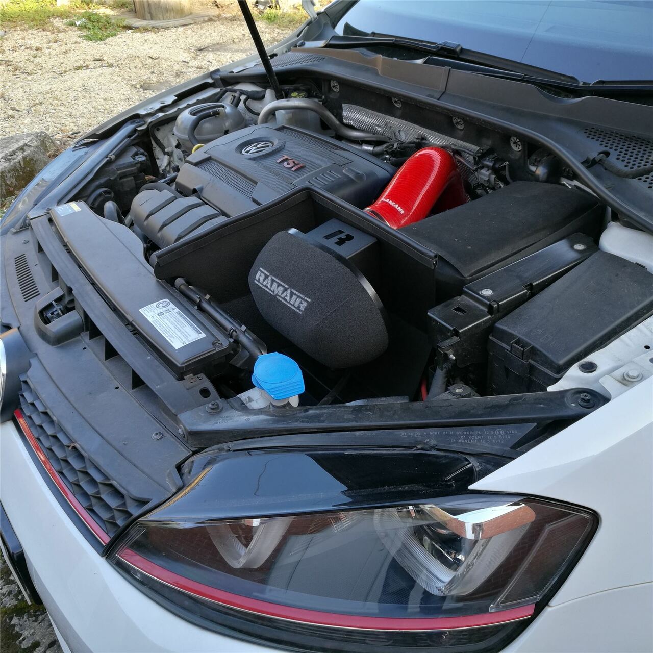 Ramair Audi Seat Skoda VW 1.8 2.0 TSI MQB Performance Intake Kit With Turbo Elbow (Inc. 8V A3, 5F Leon & MK7 Golf) - ML Performance UK