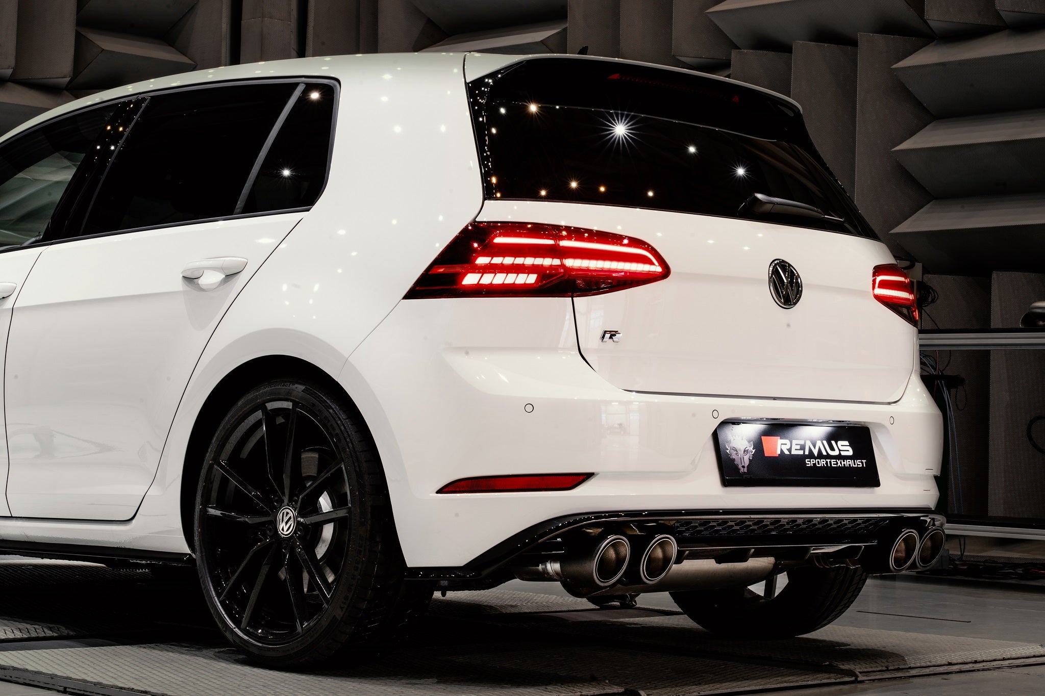 Remus Volkswagen MK7.5 Golf R GPF-Back Exhaust System Fitted Photo - ML Performance UK
