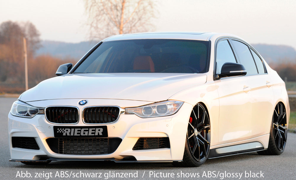 Rieger BMW F30 F31 Front Splitter (Inc. 320i, 335i & 340i)