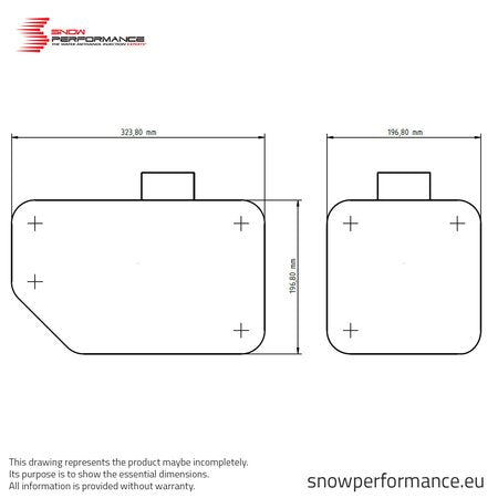 Snow Performance 9.5L Water Injection Trunk Mounting Kit - ML Performance UK
