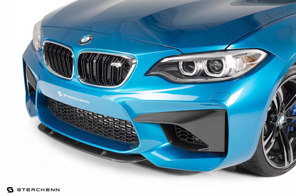 Sterckenn BMW F87 M2 Carbon Fibre Front Lip Splitter - ML Performance UK