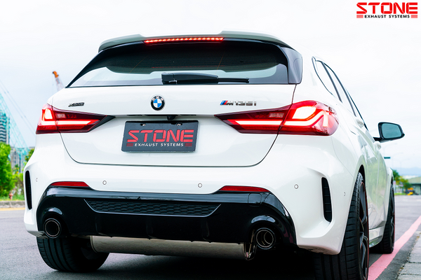 Stone Exhaust BMW B48E F40 M135i xDrive Cat-Back Valvetronic Exhaust System  | ML Performance UK