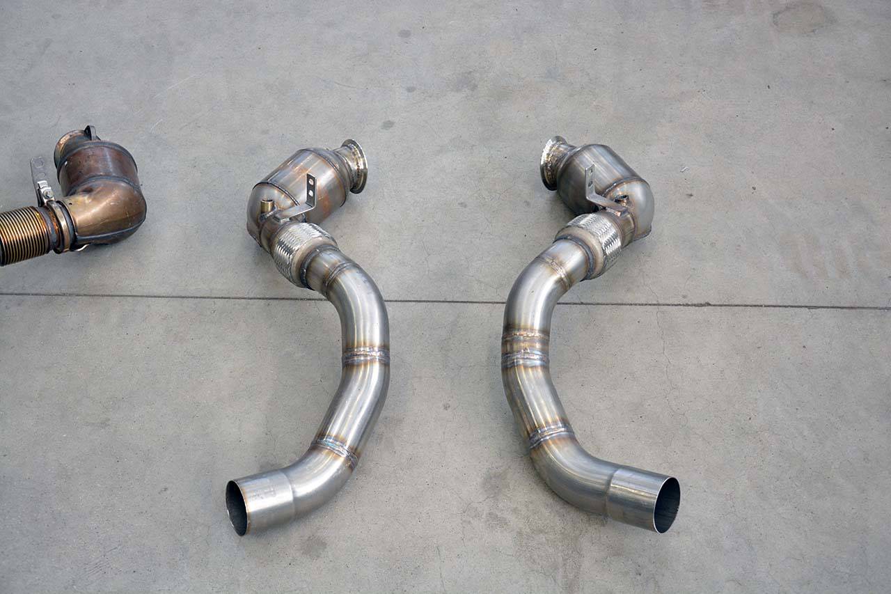 Supersprint BMW F90 M5 Right Turbo Catalytic Downpipe - ML Performance UK