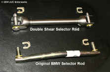 UUC BMW Double Shear Selector Rod - ML Performance